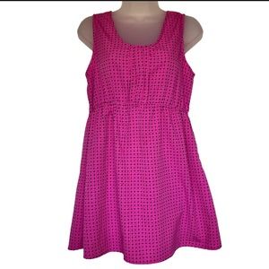 Oh! Mamma Pink Heart Peplum Blouse Print Pattern Valentine